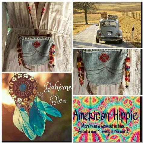☮ American Hippie Bohéme Boho Style ☮ Handmade Necklace Pouch Etsy