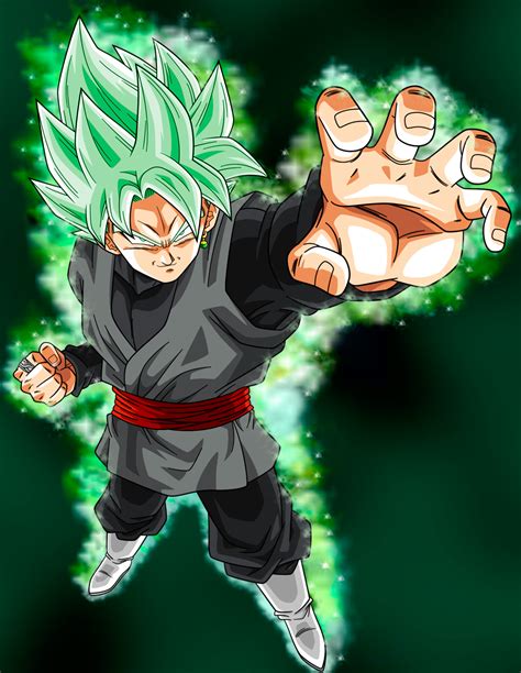 Goku Super Saiyan Green Full Body Luxurylip