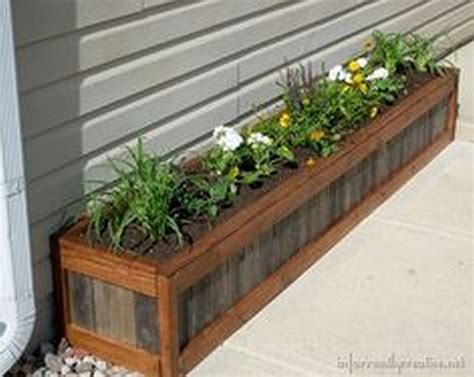 diy rustic wood planter box ideas for your amazing garden 37 diy outdoor wood projects diy