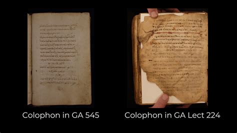 Welcome To The Colophon The Center For The Study Of New Testament