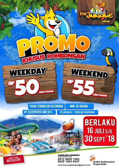 Harga tiket masuk transera waterpark. Harga Tiket Masuk The Jungle Waterpark Bogor Juli 2018 - The Jungle Bogor