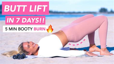 Lift Tone Your Butt In 7 Days 💕 Fast Booty Toning Workout Weightblink