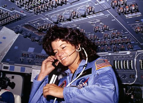 Filesally Ride Americas First Woman Astronaut Communitcates With