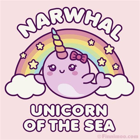 Pin On Cute Narwhal