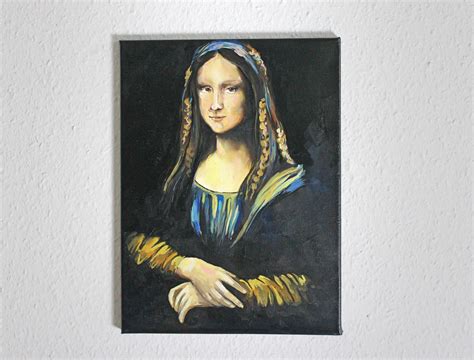 Oil Painting On Canvas Mona Lisa Contemporary Art Classic Painting