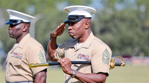 Sergeant Major Retires From Marine Corps After Thirty Years Of Service