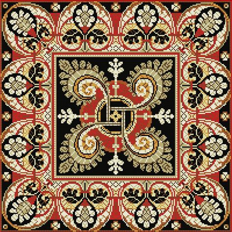 This is a digital pdf file of a cross stitch pattern. Roman Cushion Cover Pattern Instant Download Counted Cross ...
