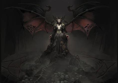 ArtStation Lilith Diablo IV Fanart Victoria K Dark Fantasy Art Lilith Diablo Dark Art