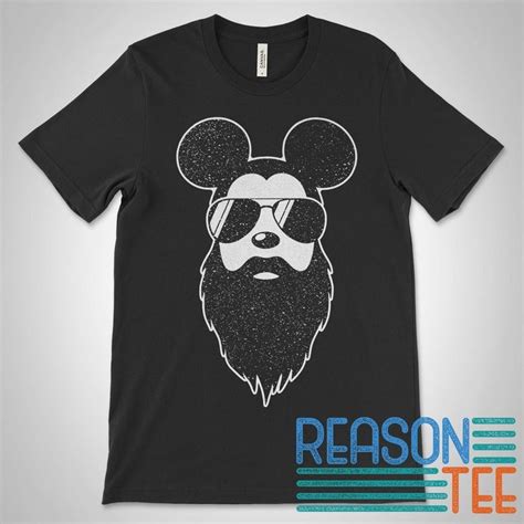 Mickey Beard Shirt Disney Beard Shirt Mens Disney Shirt Disney Dad