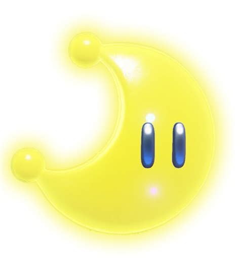Hello This The Moon That You Can Find In The Video Game Super Mario