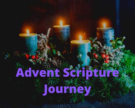 Advent Scripture Journey Rev Peter M Preble
