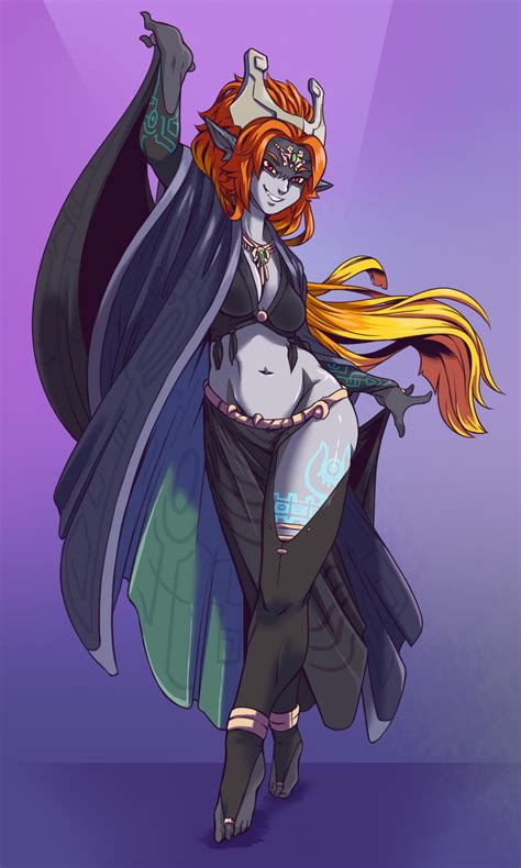 Midna And Midna The Legend Of Zelda And 1 More Drawn By Plagueof