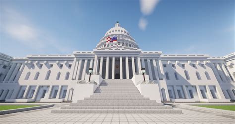 The Us Capitol 11 Donwload Minecraft Map