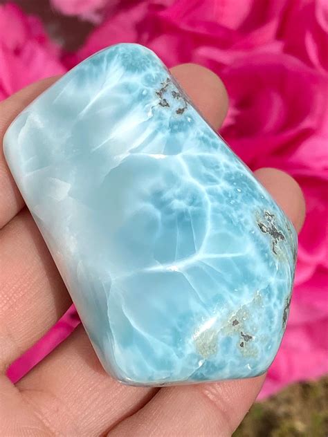 Excited To Share This Item From My Etsy Shop Tumbled Larimar Polished