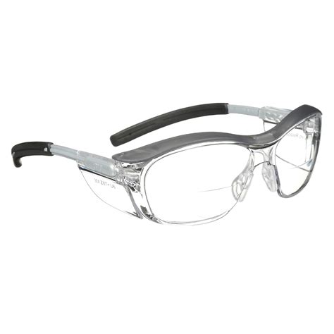 3m Safety Glasses With Readers Nuvo Protective Eyewear 15 Diopter Ansi Z87 Clear Lens