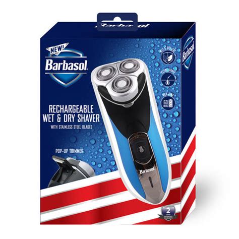A quick trim lets you take your beard from the trail to the board room. Barbasol Wet & Dry Close Shave Rotary Shaver w/ Pop Up ...