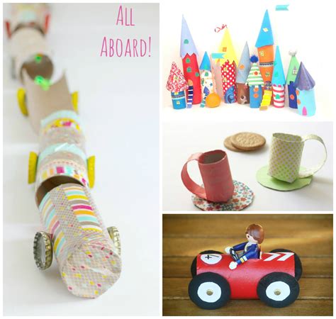 Figuras con rollos de papel. 10 diy para hacer con tubos de rollo de papel - Handbox ...