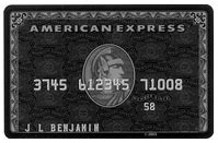 Centurion cardholders earn points in the american express membership rewards program at a rate of one point per dollar in the u.s. Financer | Get The AMEX Centurion Black Card You've Always Wanted