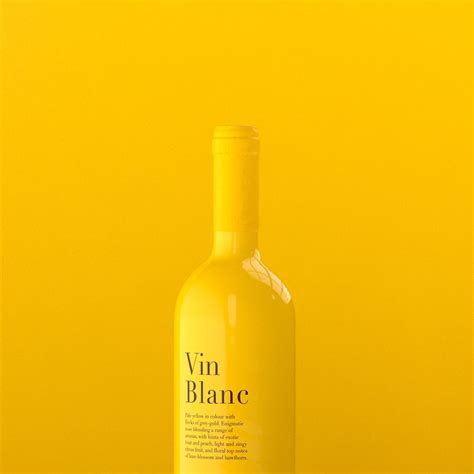 A Slick Wine Bottle Concept That Merges The Senses Dieline Design