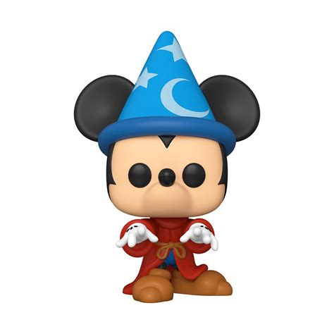 Funko Pop Sorcerer Mickey Mouse Feiticeiro Disney Fantasia 80th