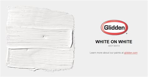 Https://wstravely.com/paint Color/glidden White On White Paint Color