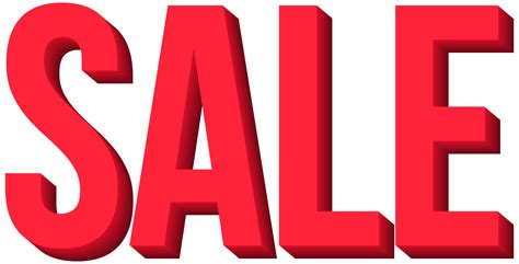 Sales Clip Art Red Sale Transparent Png Clip Art Image Png Download