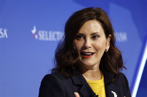 Michigan Governor Gretchen Whitmer Woos Chip Plants After Us Passes Incentives Bloomberg