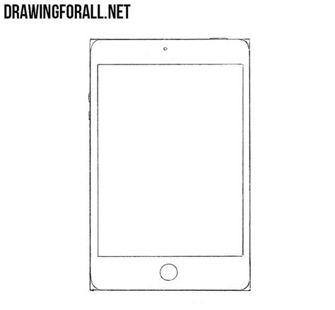 For some styles of art, such as life drawing. How to Draw a Tablet for Beginners | Drawingforall.net