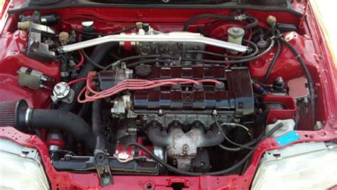 Buy Used 1989 Honda Civic Si Hatchback 3 Door 16l Turbo Dohc Zc Jdm