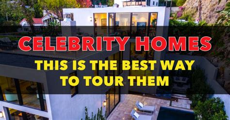Map Of Celebrity Homes In Hollywood Hills
