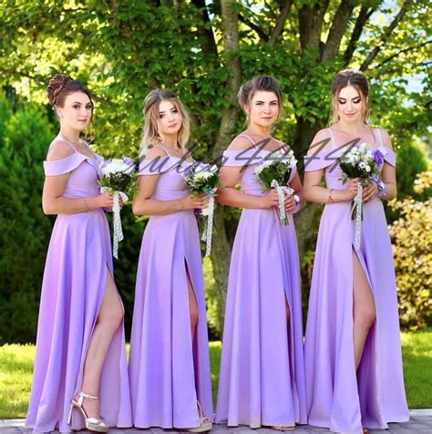 Pin By Natalie Hoffman On Real Bride In 2020 Light Purple Bridesmaid