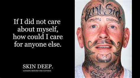 ex gang members see themselves without tattoos skin deep looking beyond the tattoos the book