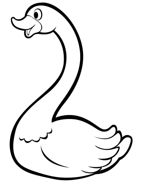 Swan Coloring Pages Best Coloring Pages For Kids