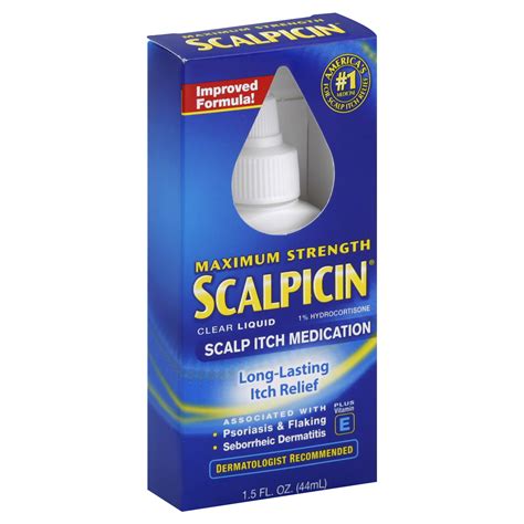 Pert Scalp Itch Medication Maximum Strength Clear Liquid 15 Fl Oz
