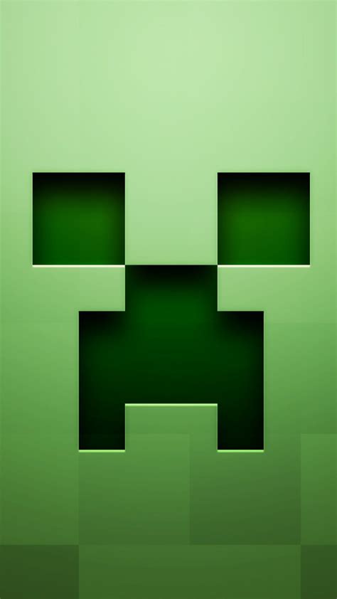 Minecraft Creeper Green Background 4k Ultra Hd Mobile Wallpaper