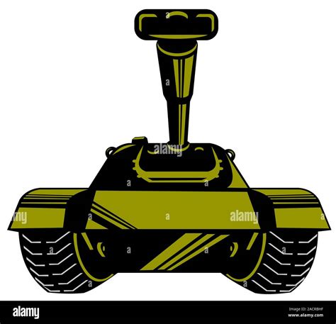 Army Tank Retro Stock Photo Alamy