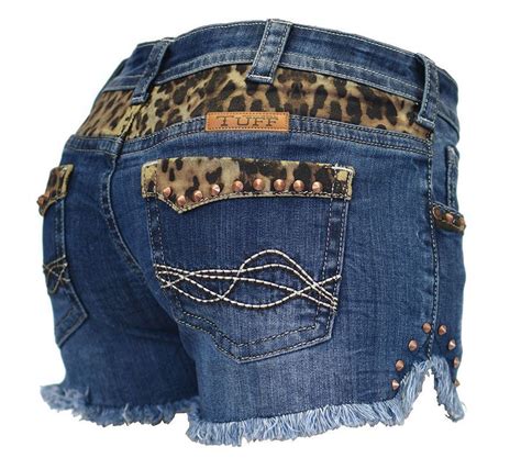 Image Cheetah Shorts Cowgirl Tuff Womens Shorts