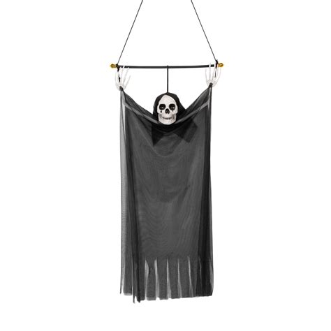 Halloween Hanging Flying Ghost Decorations Scary Hanging Skeleton Dark
