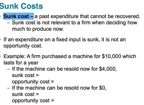 ️ Sunk Cost Example Sunk Cost Definition Examples And Fallacy 2019