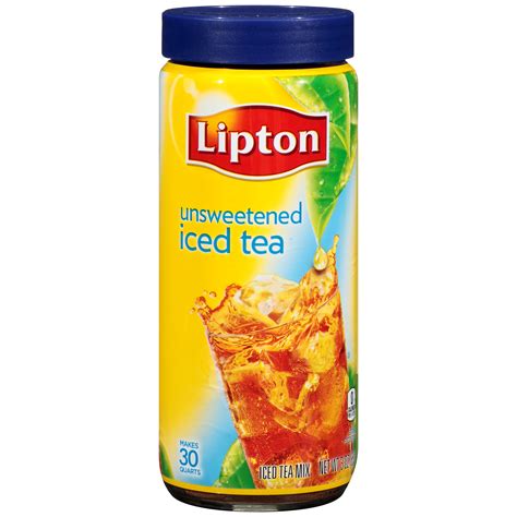 Upc 041000007538 Lipton Instant Tea Unsweetened 1 Canister 3 Oz