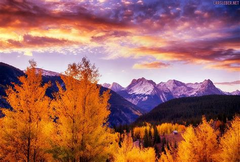 Colorado Fall Foliage Sunrise Beautiful Vacation Spots Explore