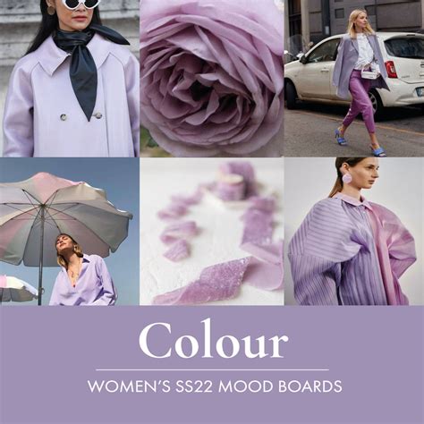 Springsummer 2022 Womens Colour Trends Mood Boards