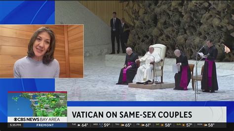 Pope Francis Allows Same Sex Couples To Be Blessed By Priests Youtube