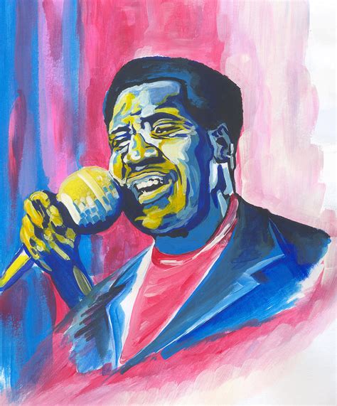 Otis Redding Painting By Emmanuel Baliyanga Fine Art America