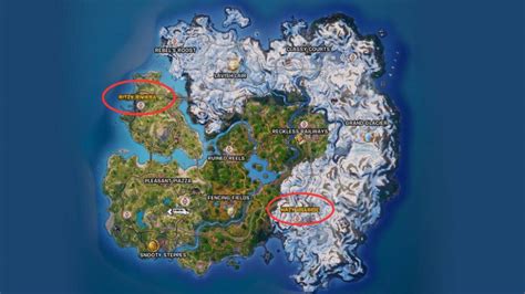 Fortnite Hot Spots Explained How To Find A Hot Spot On The Map