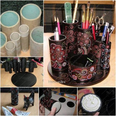 Toilet Paper Roll Crafts To Keep Your Home Organized