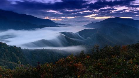 2560x1440 Foggy Clouds Covering Mountains 4k 1440p Resolution Hd 4k