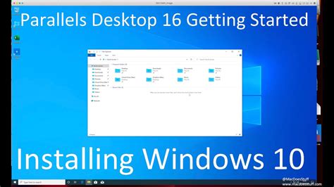 Tutorial Getting Started With Parallels Desktop 16 And Windows 10