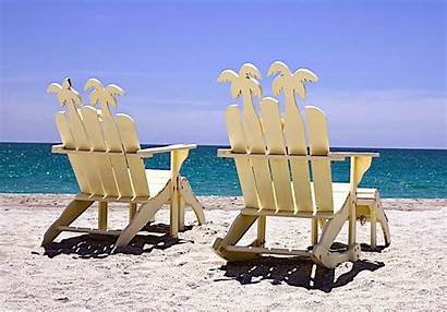 Beach Chair Summer Wallpapers Desktop Unknown