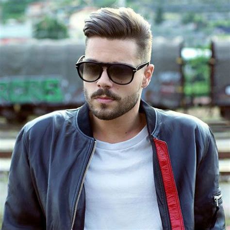 Classy Oval Face Hairstyle For Men Photos